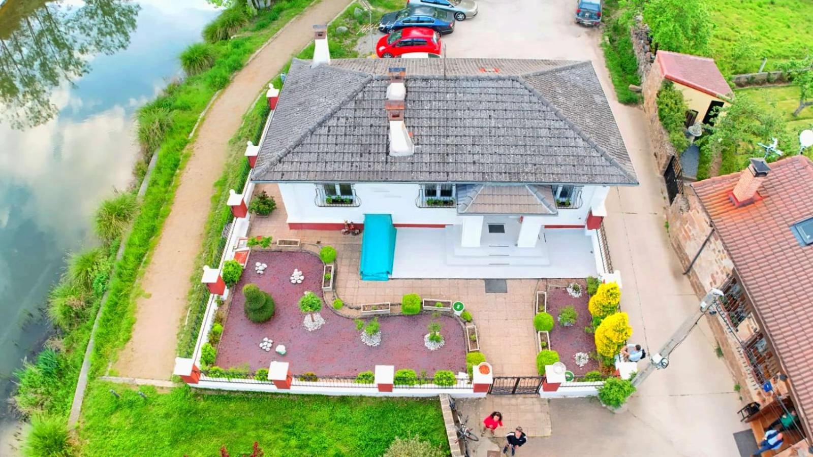 Casa La Riera Salinas De Pisuerga Exterior foto